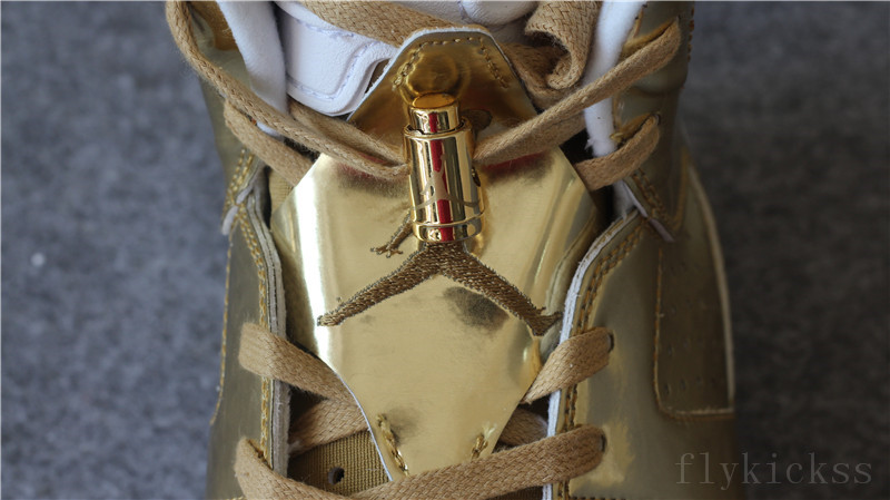 Top Quality Air Jordan 6 Pinnacle Metallic Gold